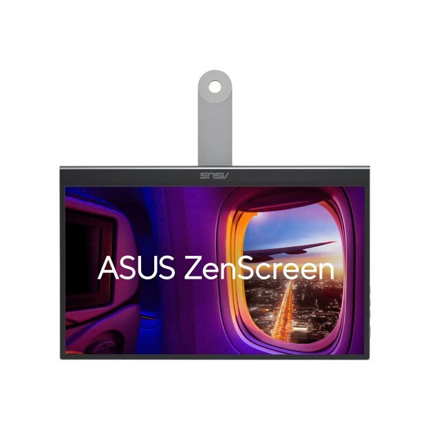 ASUS ZenScreen OLED MQ16AHE portable monitor 15.6inch FHD OLED 16:9 60Hz 400cd/m2 1ms HDMI USB-C Black+Gray