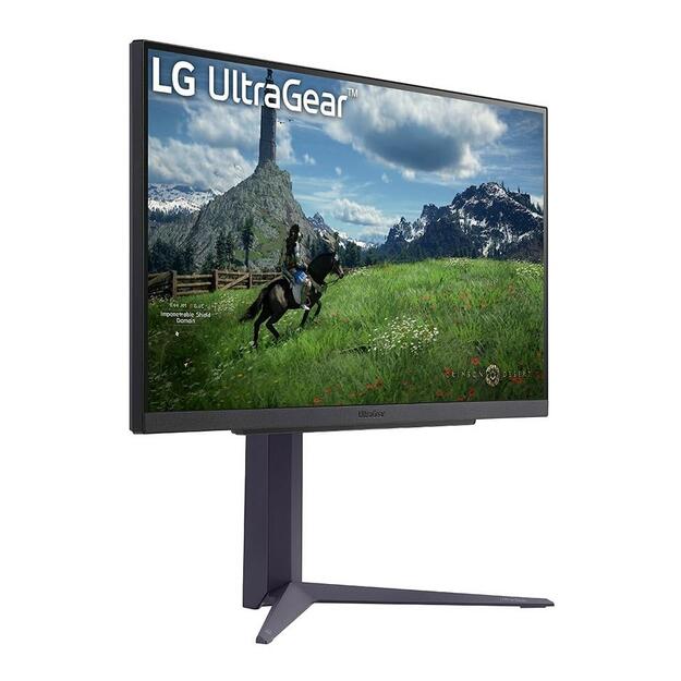 LCD Monitor|LG|27 |Panel IPS|2560x1440|16:9|180Hz|1 ms|Pivot|Height adjustable|Tilt|Colour Black|27GS85Q-B 20