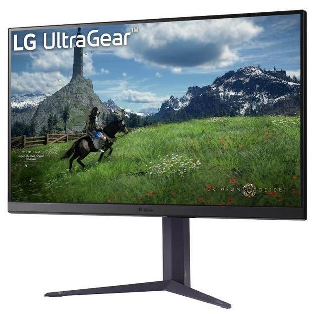 LCD Monitor|LG|27 |Panel IPS|2560x1440|16:9|180Hz|1 ms|Pivot|Height adjustable|Tilt|Colour Black|27GS85Q-B