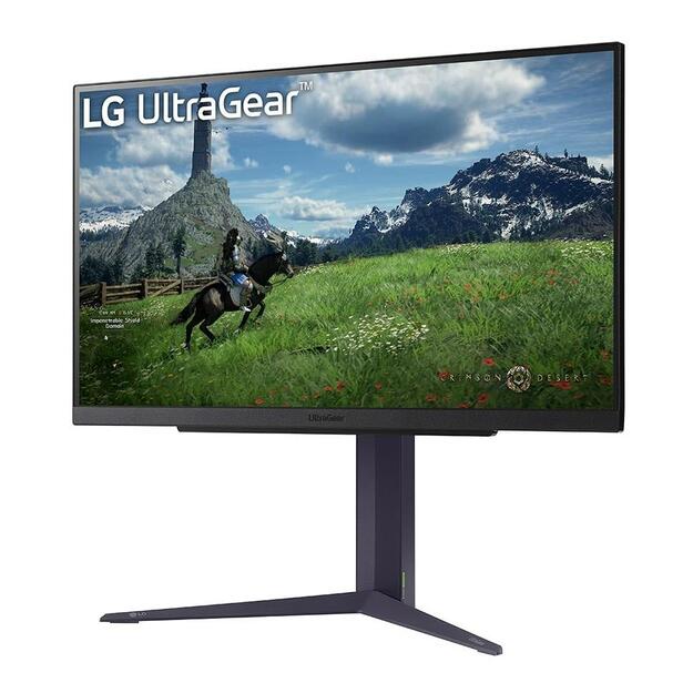 LCD Monitor|LG|27 |Panel IPS|2560x1440|16:9|180Hz|1 ms|Pivot|Height adjustable|Tilt|Colour Black|27GS85Q-B 9
