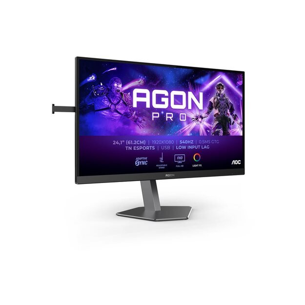 AOC AG246FK 24.1inch 1920x1080 0.5ms 2xHDMI DP USB Black/Grey