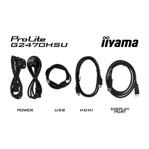 LCD Monitor|IIYAMA|G2470HSU-B6|24 |Panel IPS|1920x1080|16:9|180Hz|Matte|0.2 ms|Speakers|Colour Black|G2470HSU-B6