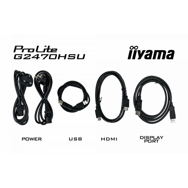 LCD Monitor|IIYAMA|G2470HSU-B6|24 |Panel IPS|1920x1080|16:9|180Hz|Matte|0.2 ms|Speakers|Colour Black|G2470HSU-B6 72