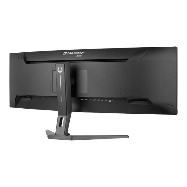 LCD Monitor|IIYAMA|GCB4580DQSN-B1|45 |Curved|Panel VA|5120x1440|32:9|165Hz|Matte|0.8 ms|Speakers|Height adjustable|Tilt|Colour Black|GCB4580DQSN-B1