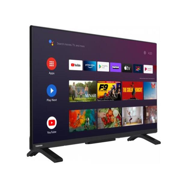 TV Set|TOSHIBA|32 |Smart|1366x768|Wireless LAN|Bluetooth|Android TV|Black|32WA2363DG