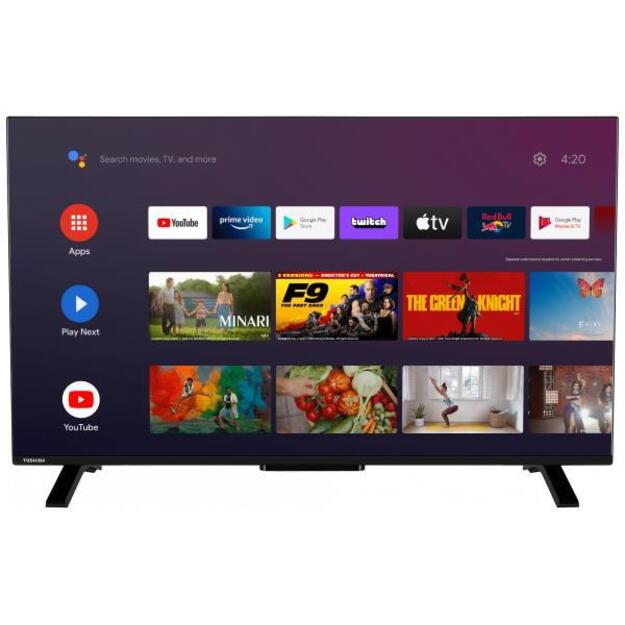 TV Set|TOSHIBA|55 |4K/Smart|3840x2160|Wireless LAN|Bluetooth|Android TV|Black|55UA2363DG