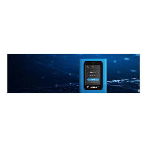 External SSD|KINGSTON|IronKey Vault Privacy 80|1.92TB|USB 3.2|Write speed 250 MBytes/sec|Read speed 250 MBytes/sec|IKVP80ES/1920G