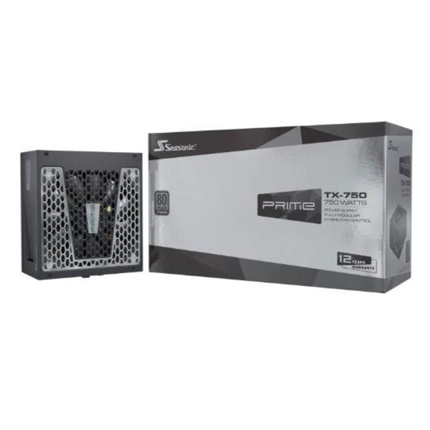 Power Supply|SEASONIC|PRIME TX|750 Watts|Efficiency 80 PLUS TITANIUM|MTBF 100000 hours|PRIME-TX-750