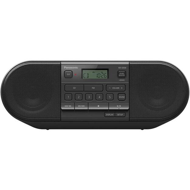 CD/RADIO/USB/BLUETH SYSTEM/RX-D500EG-K PANASONIC