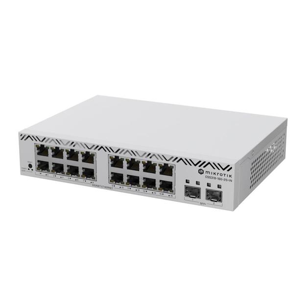 NET SWITCH 24PORT 1000M 2SFP+/CSS318-16G-2S+IN MIKROTIK