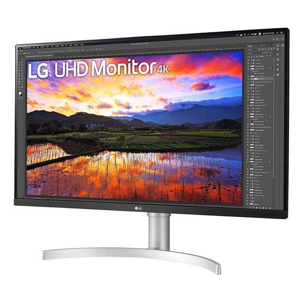 LCD Monitor|LG|32UN650K-W|31.5 |4K|Panel IPS|3840x2160|16:9|5 ms|Speakers|Height adjustable|Tilt|32UN650K-W 1