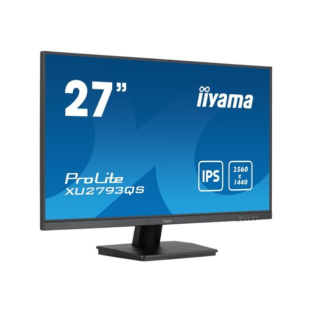 IIYAMA XU2793QS-B7 27inch IPS 2560x1440 300cd/m2 1ms HDMI DP