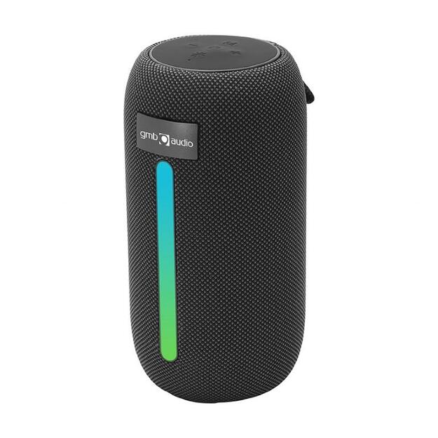 Portable Speaker|GEMBIRD|Black|Portable/Wireless|Bluetooth|SPK-BT-LED-07