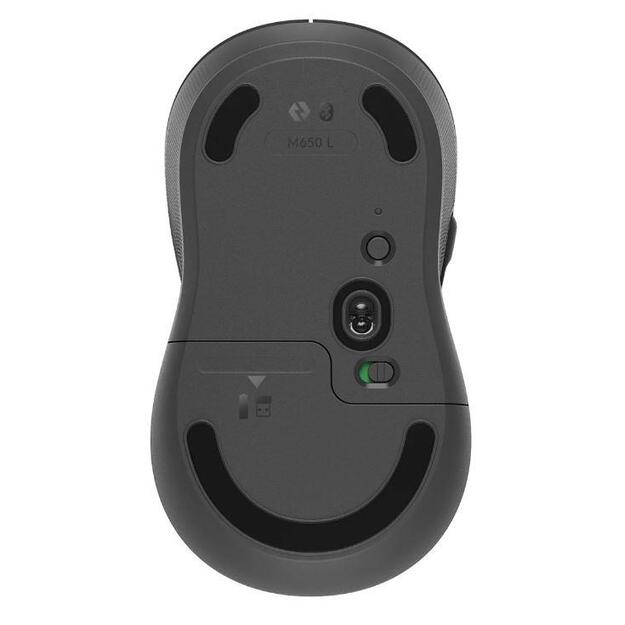 MOUSE USB OPTICAL WRL M650/GRAPHITE 910-006253 LOGITECH