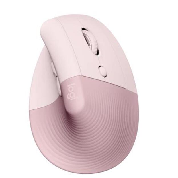 MOUSE USB OPTICAL WRL VERTICAL/PINK 910-006478 LOGITECH