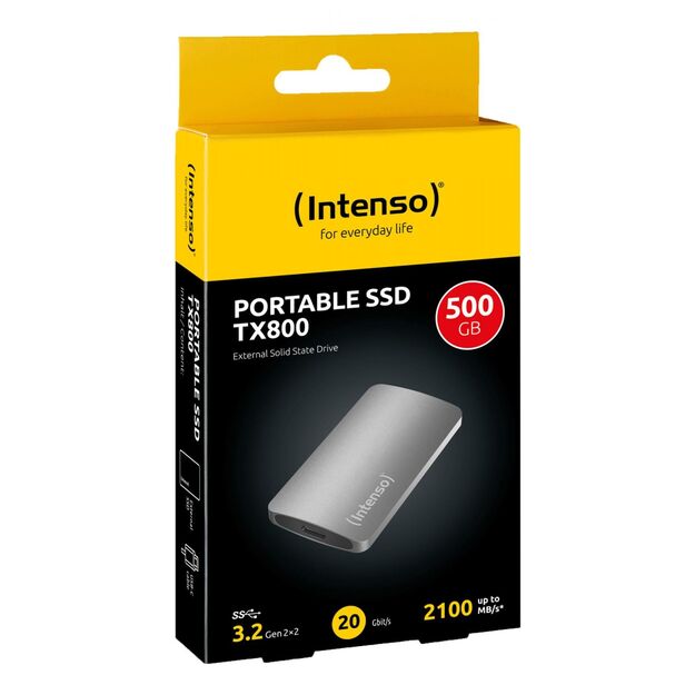 SSD USB3.2 500GB EXT./TX800 3828450 INTENSO 3