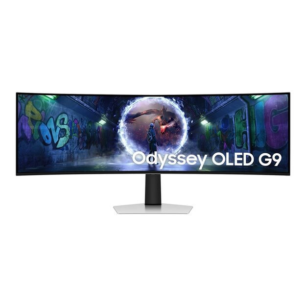 SAMSUNG LS49DG934SUXEN ODYSSEY OLED G9 G93SC 49inch 240Hz 1800R DWQHD 5120x1440 240Hz QD-OLED Glare-Free 0.03ms 1800R HDR10