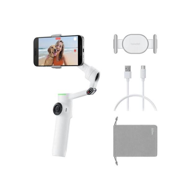 MOBILE ACC GIMBAL FLOW 2 PRO/WHITE CINSABQB INSTA360