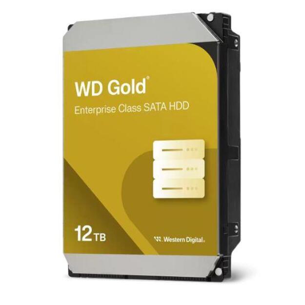 HDD|WESTERN DIGITAL|Gold|12TB|SATA 3.0|256 MB|7200 rpm|3,5 |WD122KRYZ