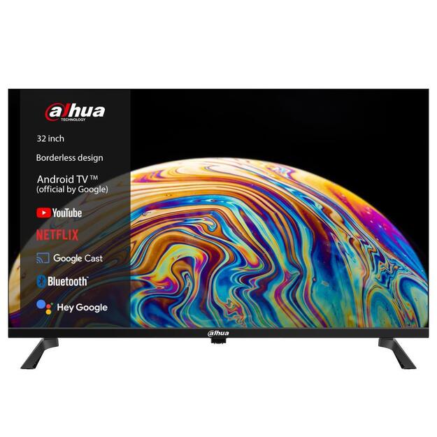 TV Set|DAHUA|24 |Smart/HD|1366x768|Android TV|Black|DHI-LTV24-SD100