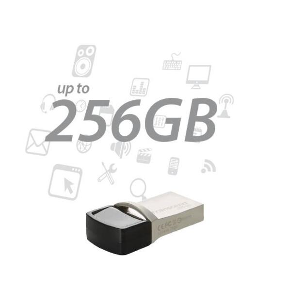 MEMORY DRIVE FLASH USB3.1/256GB TS256GJF890S TRANSCEND 7