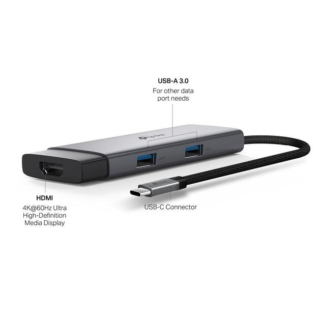 I/O HUB USB-C 5PORT/UH5020C TP-LINK