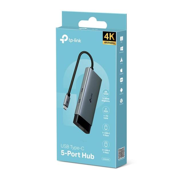 I/O HUB USB-C 5PORT/UH5020C TP-LINK