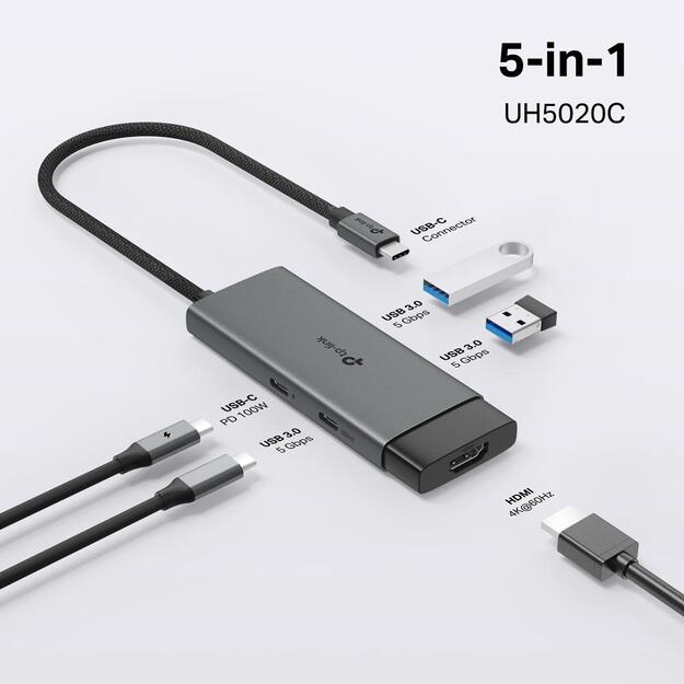 I/O HUB USB-C 5PORT/UH5020C TP-LINK