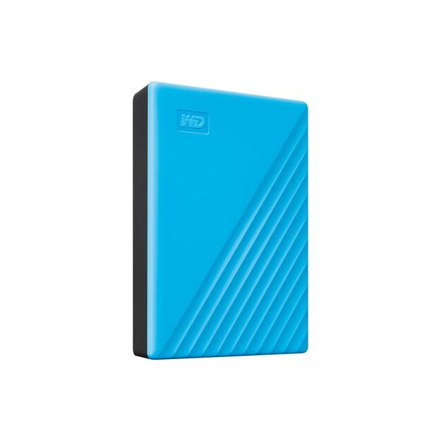 WD My Passport 6TB portable HDD USB3.0 USB2.0 compatible Blue Retail 1