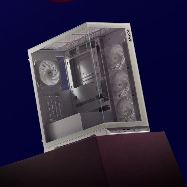 CASE MIDITOWER ATX W/O PSU/INVADERXBTFMT-WHCWW ADATA 10