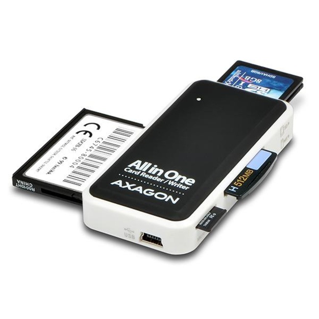 CARD READER MINI 5-SLOT/USB2.0 0.1M CRE-X1 AXAGON