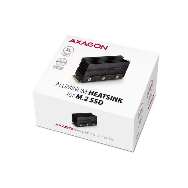 SSD ACC COOLER M.2 2280/36MM CLR-M2XL AXAGON 1