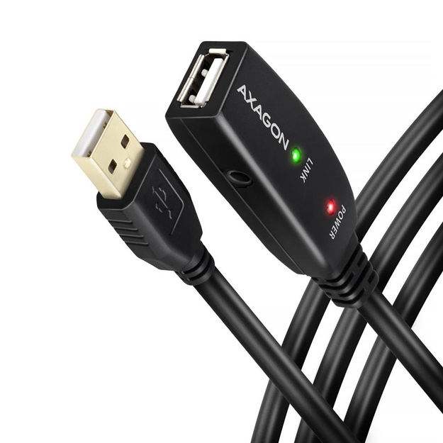 CABLE USB2.0 A-M/A-F ACTIVE/20M ADR-220 AXAGON