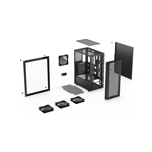 CASE MIDITOWER ATX W/O PSU/VENTUM200 ARGB EY2A014 ENDORFY