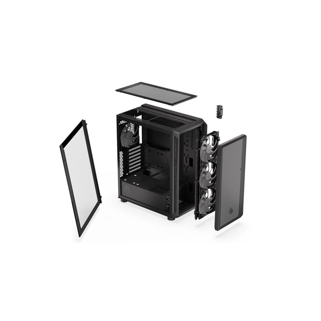 CASE MIDITOWER ATX W/O PSU/ARX 500 ARGB EY2A011 ENDORFY