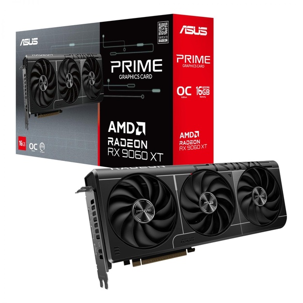 VGA PCIE16 RX9060XT 16GB/PRIME-RX9060XT-O16G ASUS