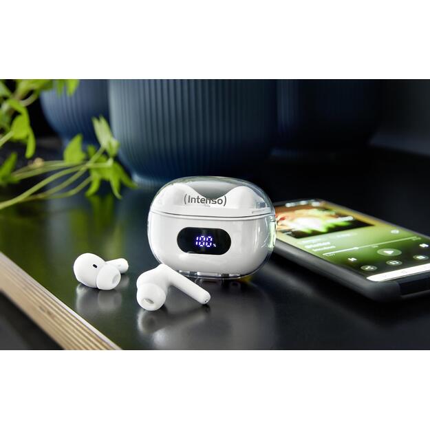 HEADSET BUDS PLUS T310AE/WHITE 3720312 INTENSO 16