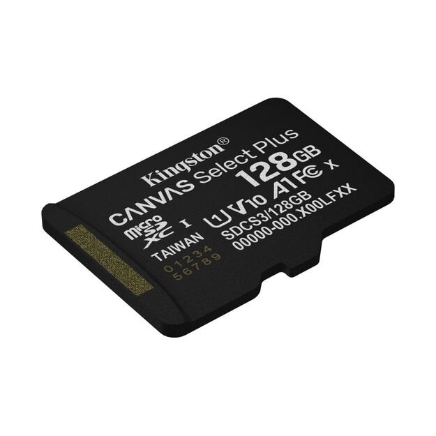MEMORY MICRO SDXC 128GB UHS-I/W/ADAPTER SDCS3/128GB KINGSTON 3
