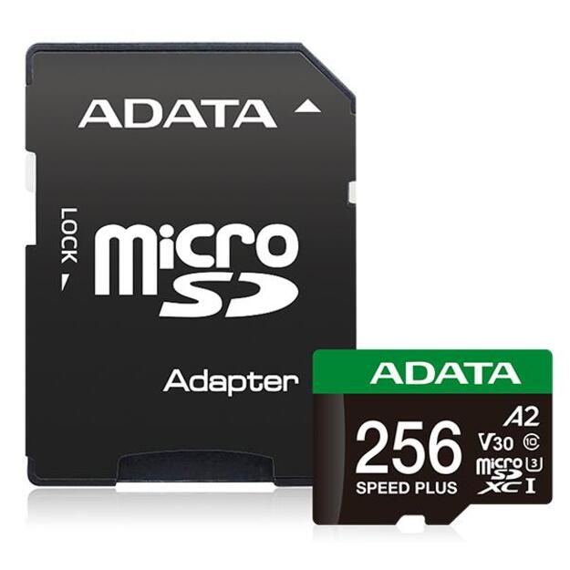 MEMORY MICRO SDXC 256GB UHS-I/UD256GUI3V30A2SP-RA1 ADATA 1