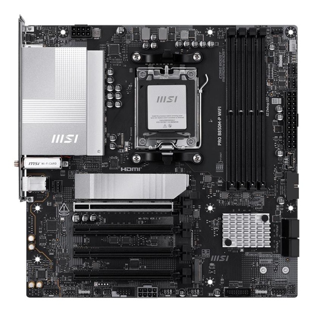 MSI PRO B850M-P WIFI AM5 mATX MB