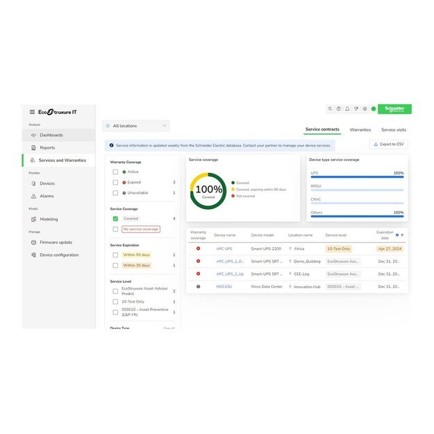 APC EcoStruxure IT Expert 1 Year Digital Subscription 11