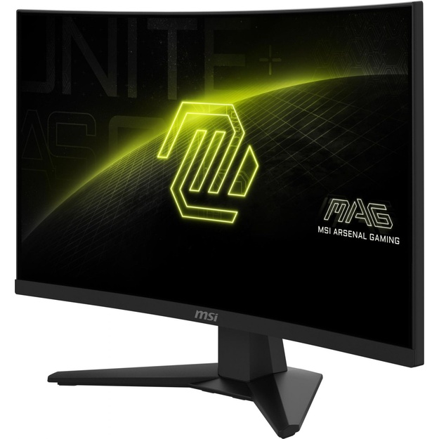 LCD Monitor|MSI|MAG 244C|23.6 |Gaming/Curved/Frameless|Matte|Panel VA|1920x1080|16:9|180Hz|1 ms|MAG244C