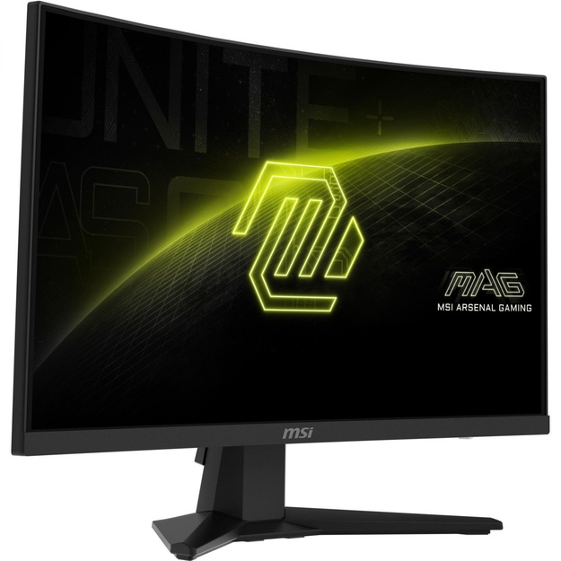 LCD Monitor|MSI|MAG 244C|23.6 |Gaming/Curved/Frameless|Matte|Panel VA|1920x1080|16:9|180Hz|1 ms|MAG244C