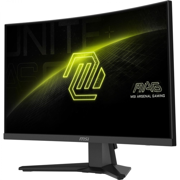 LCD Monitor|MSI|MAG 244C|23.6 |Gaming/Curved/Frameless|Matte|Panel VA|1920x1080|16:9|180Hz|1 ms|MAG244C