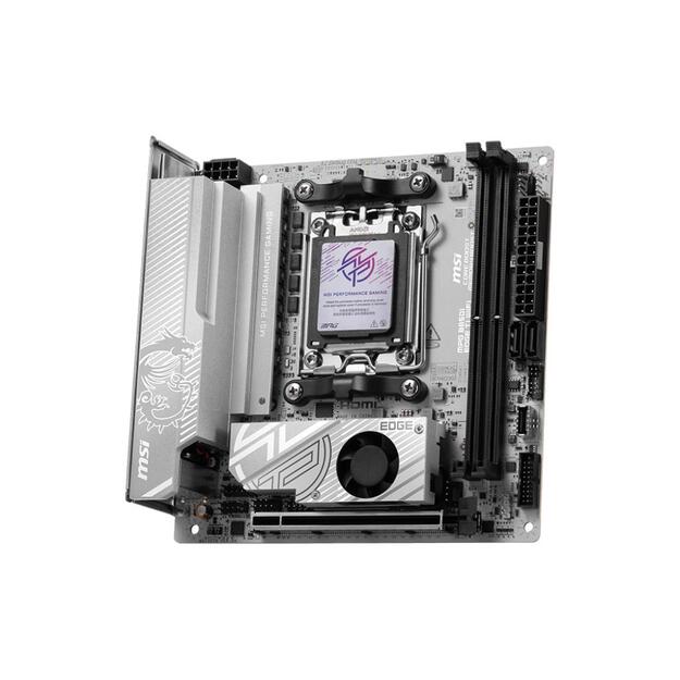 Mainboard|MSI|AMD B850|SAM5|Mini-ITX|Memory DDR5|Memory slots 2|MPGB850IEDGETIWIFI 6