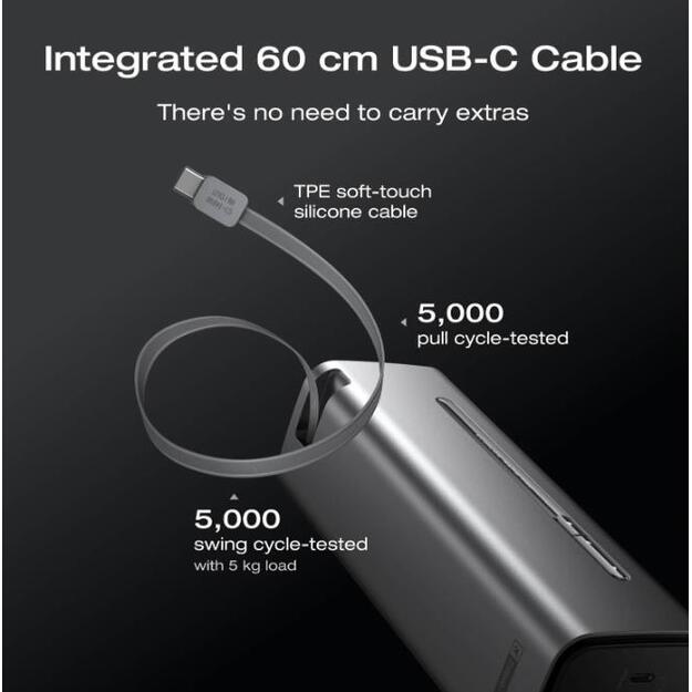 POWER BANK USB 27650MAH RAPID/PRO +CABLE 5019301011 ECOFLOW 3