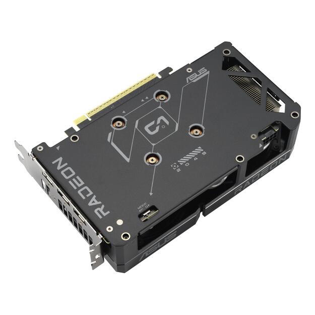 Graphics Card|ASUS|AMD Radeon RX 9060 XT|16 GB|GDDR6|128 bit|PCIE 5.0 16x|Dual Slot Fansink|DUAL-RX9060XT-16G 8