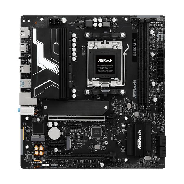 Mainboard|ASROCK|AMD B850|SAM5|Micro-ATX|Memory DDR5|Memory slots 2|B850M-XR2.0 4