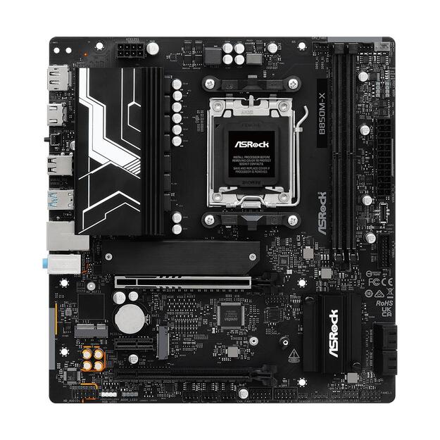 Mainboard|ASROCK|AMD B850|SAM5|Micro-ATX|Memory DDR5|Memory slots 2|B850M-XR2.0 1