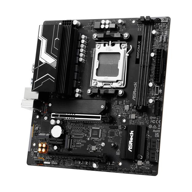 Mainboard|ASROCK|AMD B850|SAM5|Micro-ATX|Memory DDR5|Memory slots 2|B850M-XR2.0 7